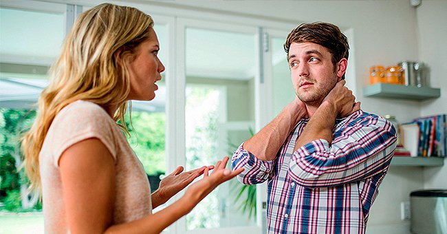 A photo of a woman yelling at a man. | Photo: Shutterstock