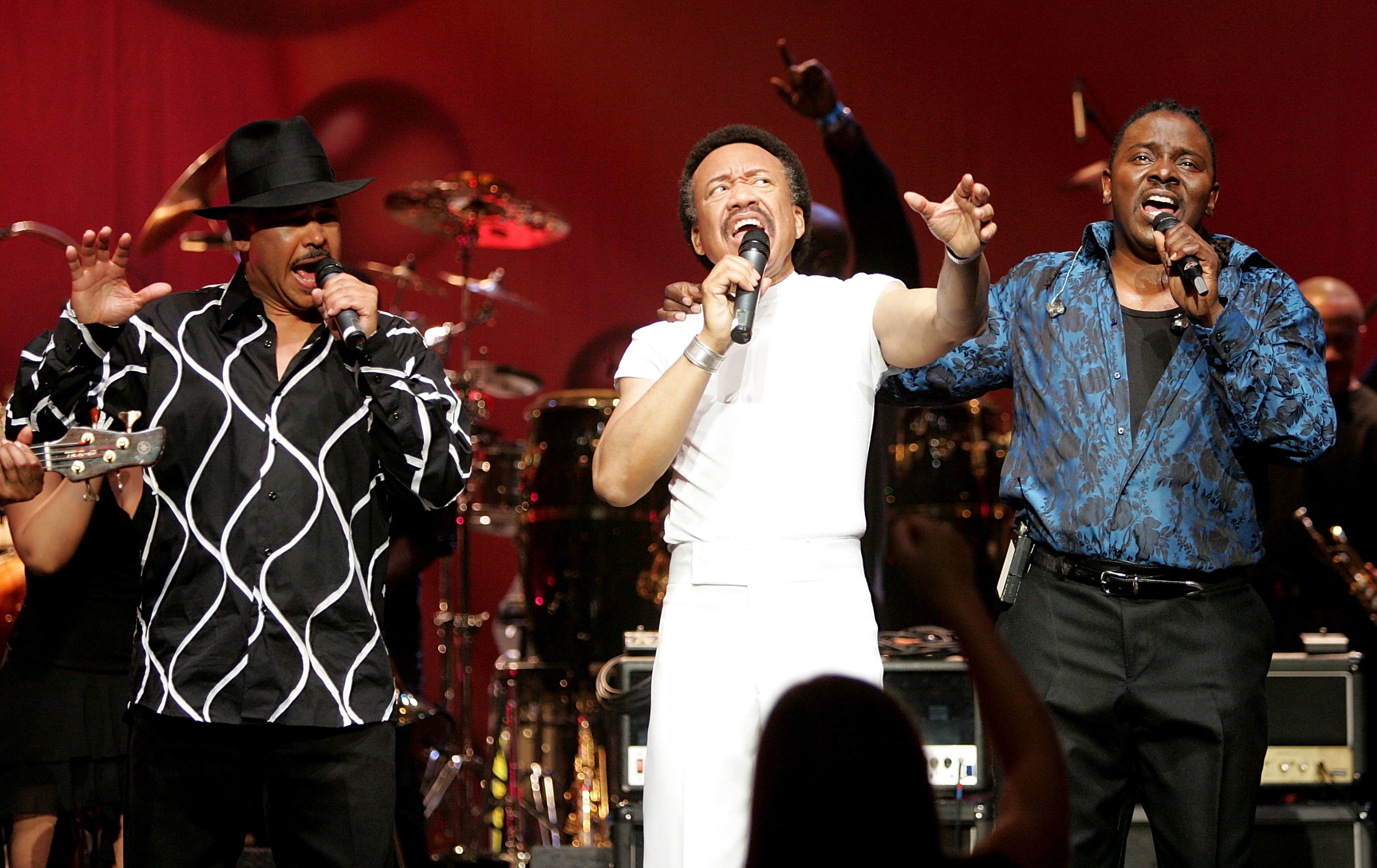 Earth, Wind & Fire performing onstage | Source: Getty Images/GlobalImagesUkraine