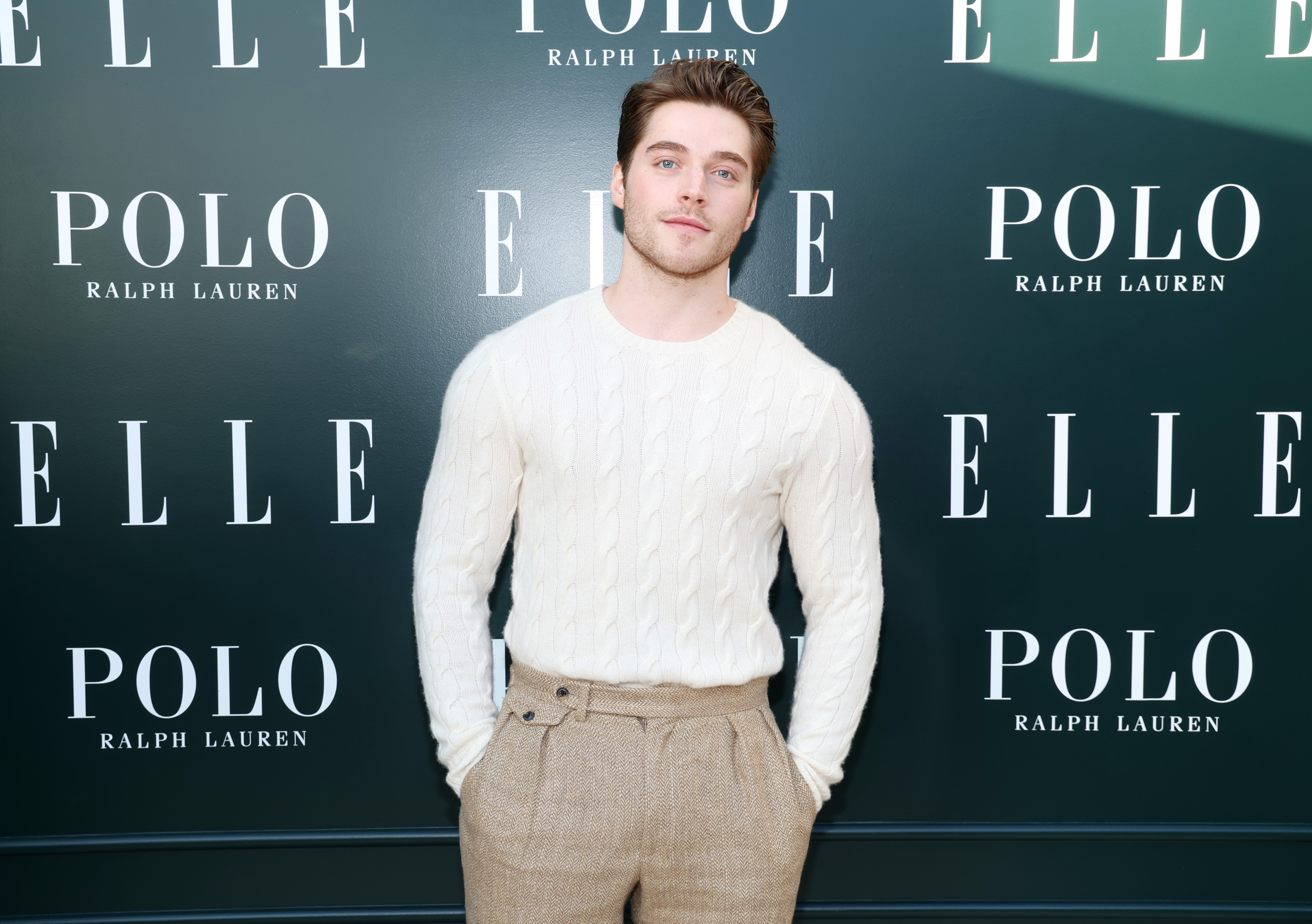 Froy Gutierrez st "ELLE Hollywood Rising" The Georgian Hotel on May 11, 2023, in Santa Monica, California. | Source: Getty Images