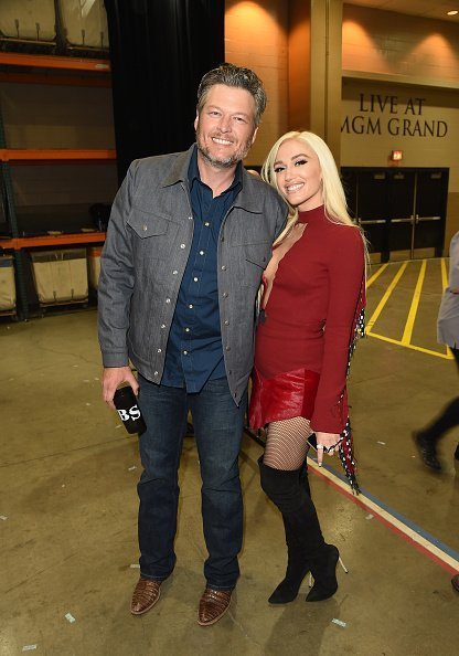 Blake Shelton (L) and Gwen Stefani attend the 53rd Academy of Country Music Awards at MGM Grand Garden Arena in Las Vegas, Nevada. | Photo: Getty Images