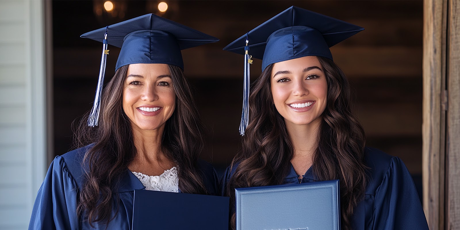 Mother and daughter are graduates | Source: Midjourney