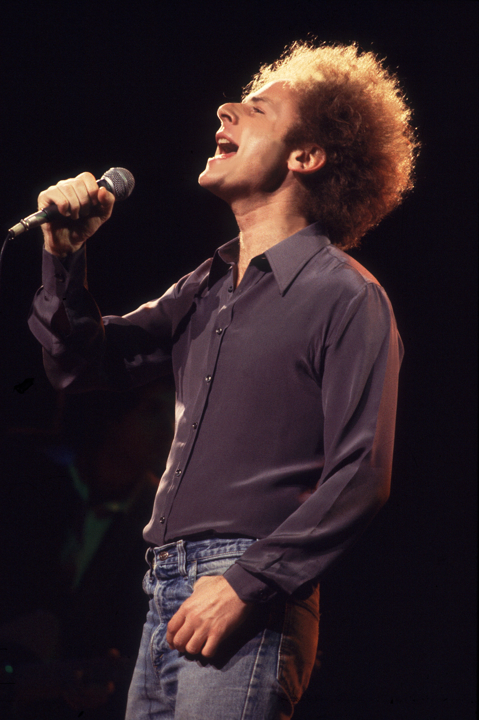 Art Garfunkel in Chicago, Ilinois on April 1, 1978. | Source: Getty Images
