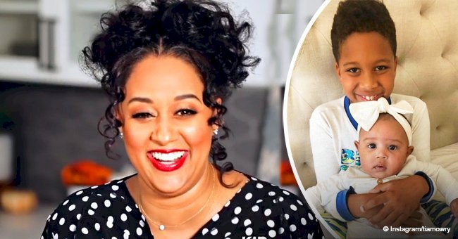 Tia Mowry melts hearts with new photo of her two growing kids, showing their uncanny resemblance
