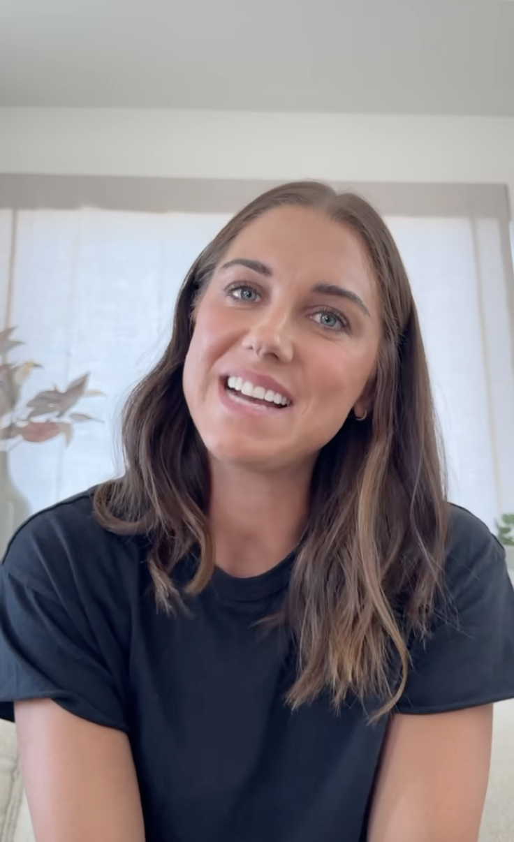 Alex Morgan, as seen in a video dated September 5, 2024 | Source: x/alexmorgan13