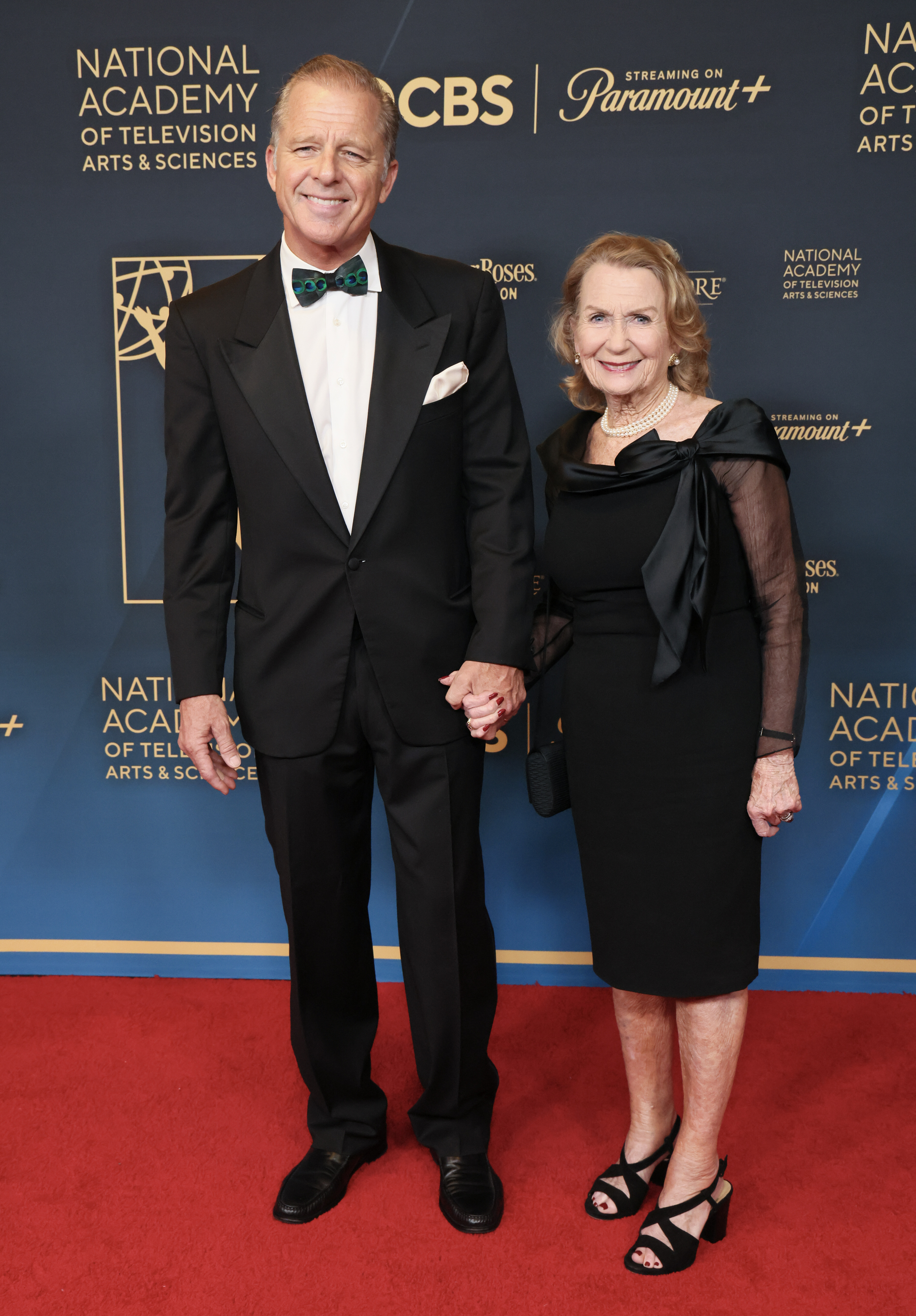 Maxwell Caulfield and Juliet Mills attend the 51st annual Daytime Emmys Awards at The Westin Bonaventure Hotel & Suites, Los Angeles on June 7, 2024, in Los Angeles, California. | Source: Getty Images