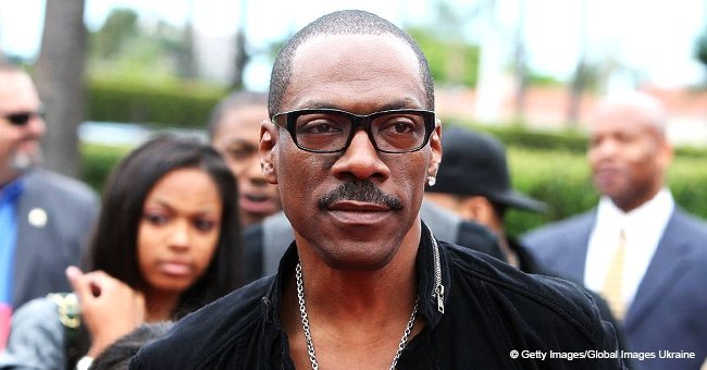 Eddie Murphy's girlfriend flaunts envy-inducing figure in tight jeans and low cut sweater on date