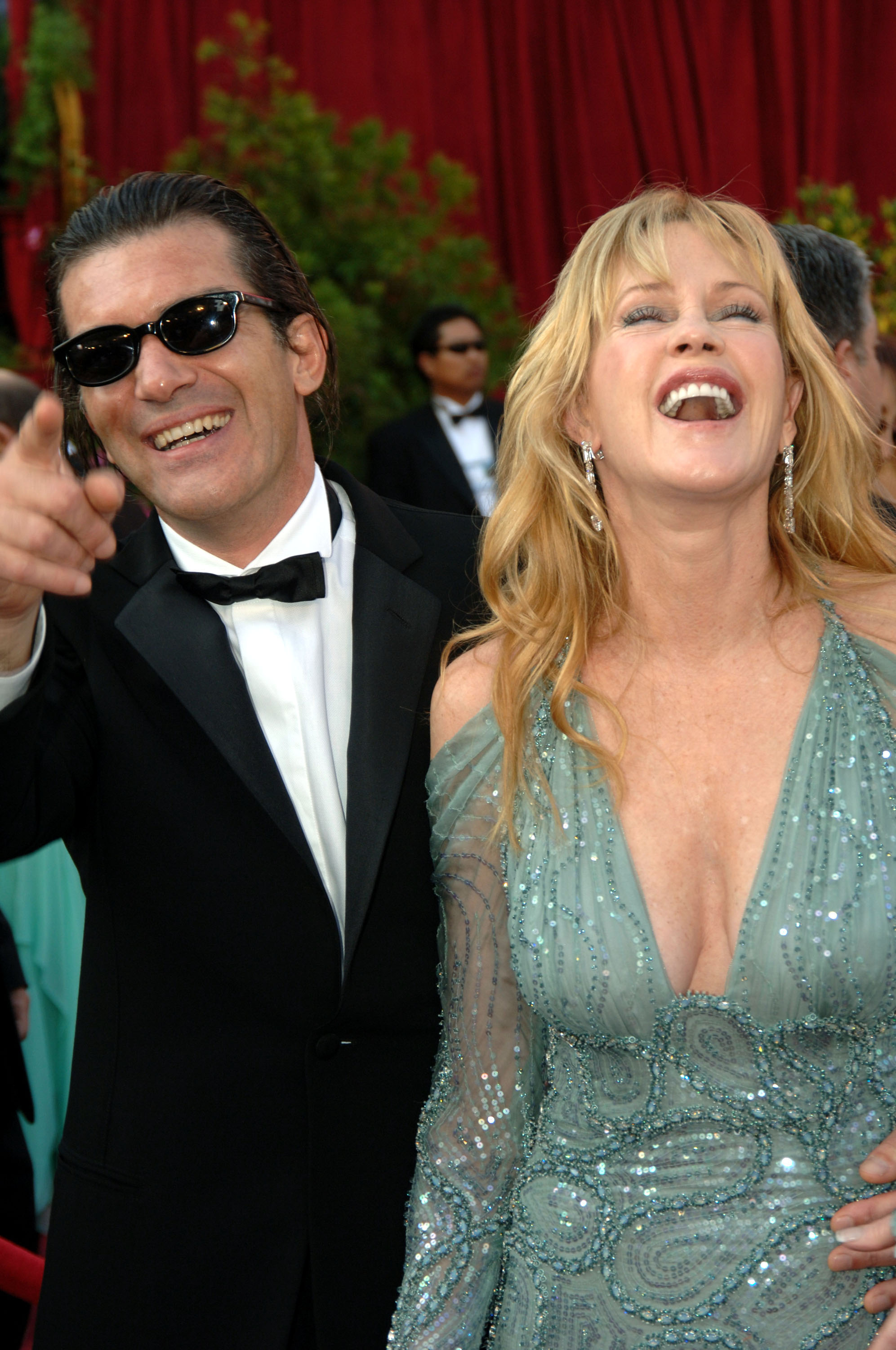 Antonio Banderas and Melanie Griffith at the 77th Annual Academy Awards in Los Angeles, California in 2005 | Source: Getty Images