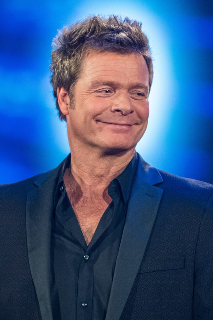 Moderator Oliver Geissen während der zweiten Eventshow von 'Deutschland sucht den Superstar' (DSDS) am 15. April 2017 in Köln | Quelle: Getty Images