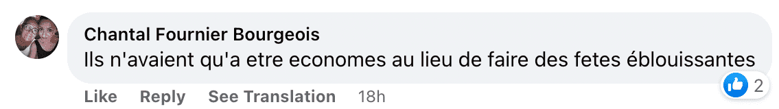Commentaires des internautes. | Photo : Facebook