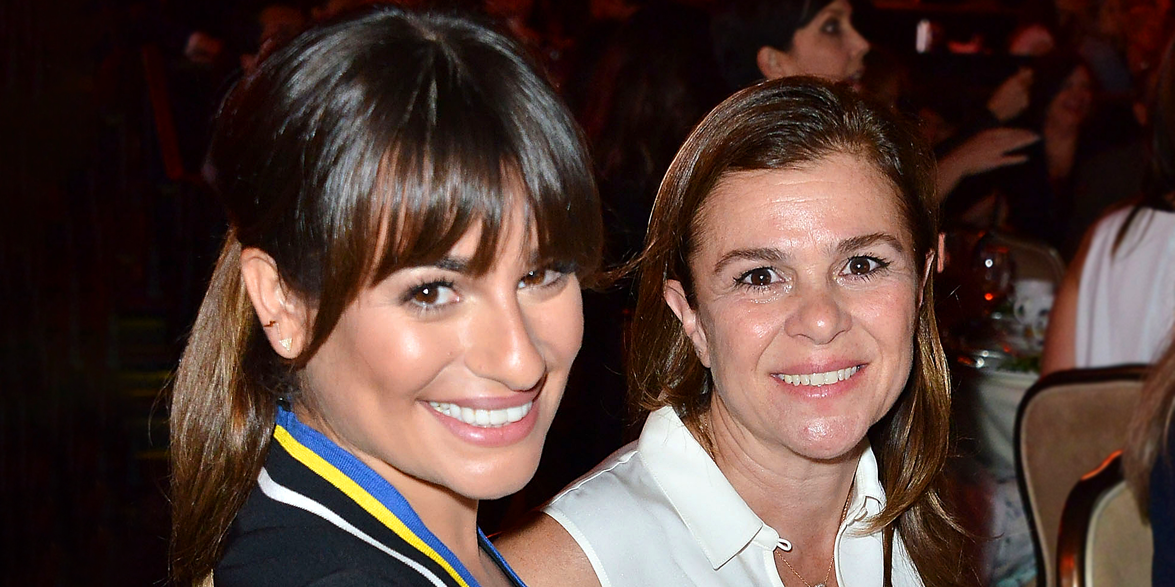 Lea Michele and Edith Sarfati | Source: Getty Images
