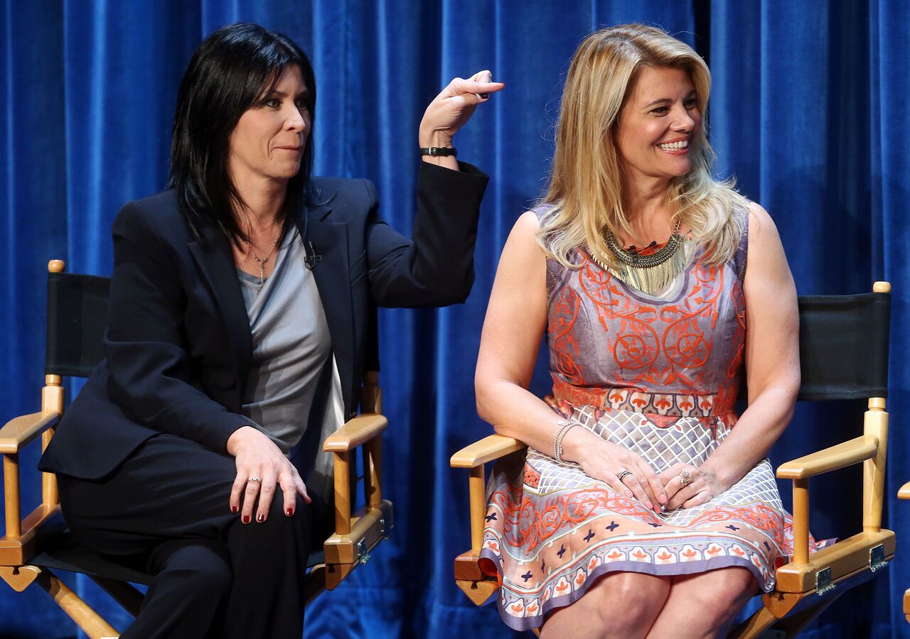 Nancy McKeon and Lisa Whelchel speak during PaleyFest 2014. | Source: Getty Images