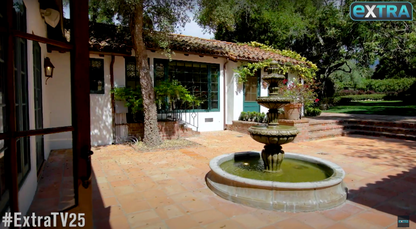 A view of another part of the property Jeff Bridges used to own, posted on August 17, 2019 | Source: YouTube/extratv