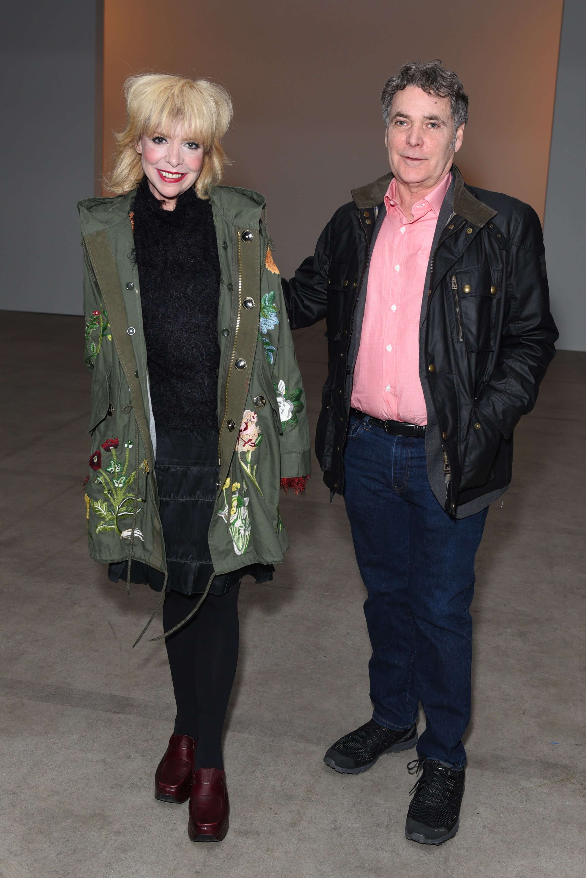 Julee Cruise and Edward Grinnan at the New York Fashion Week: The Shows on February 11, 2017 | Source: Getty Images