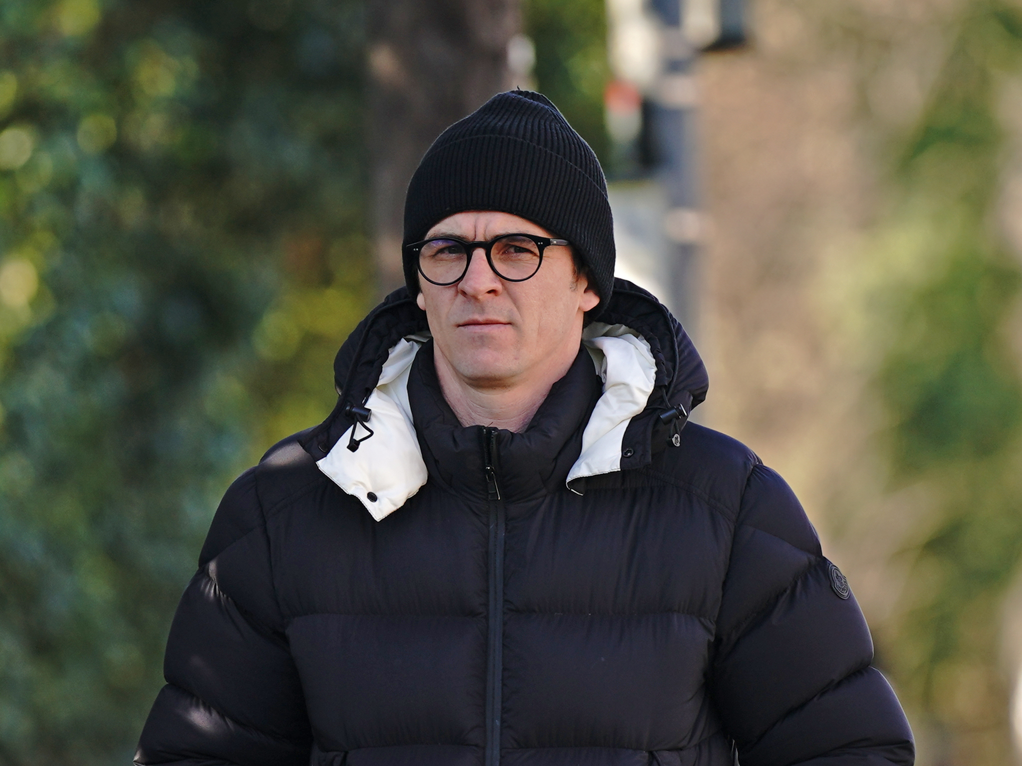 Joey Barton arriving at Wimbledon Magistrates' Court on 18 March 2022. | Source: Getty Images