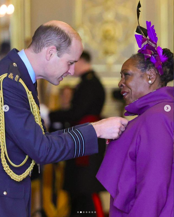 Prince William at the investiture at Windsor Castle posted on February 7, 2024 | Source: Instagram/princeandprincessofwales