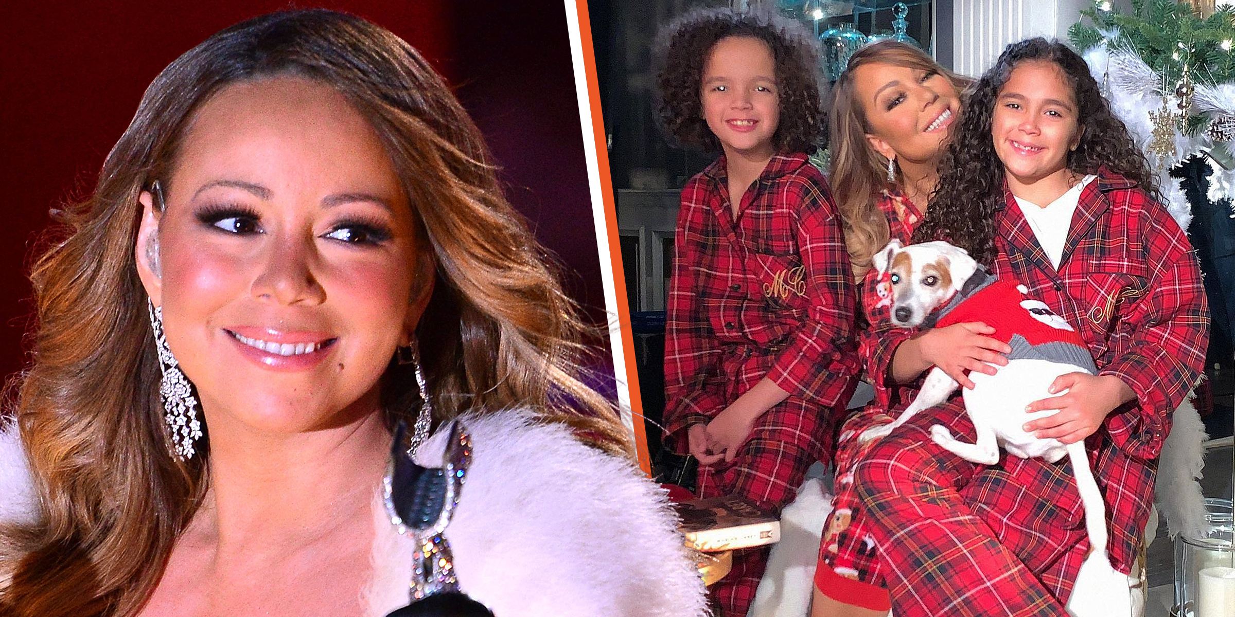Mariah Carey and her twins Moroccan and Monroe | Source: Getty Images | instagram.com/mariahcarey