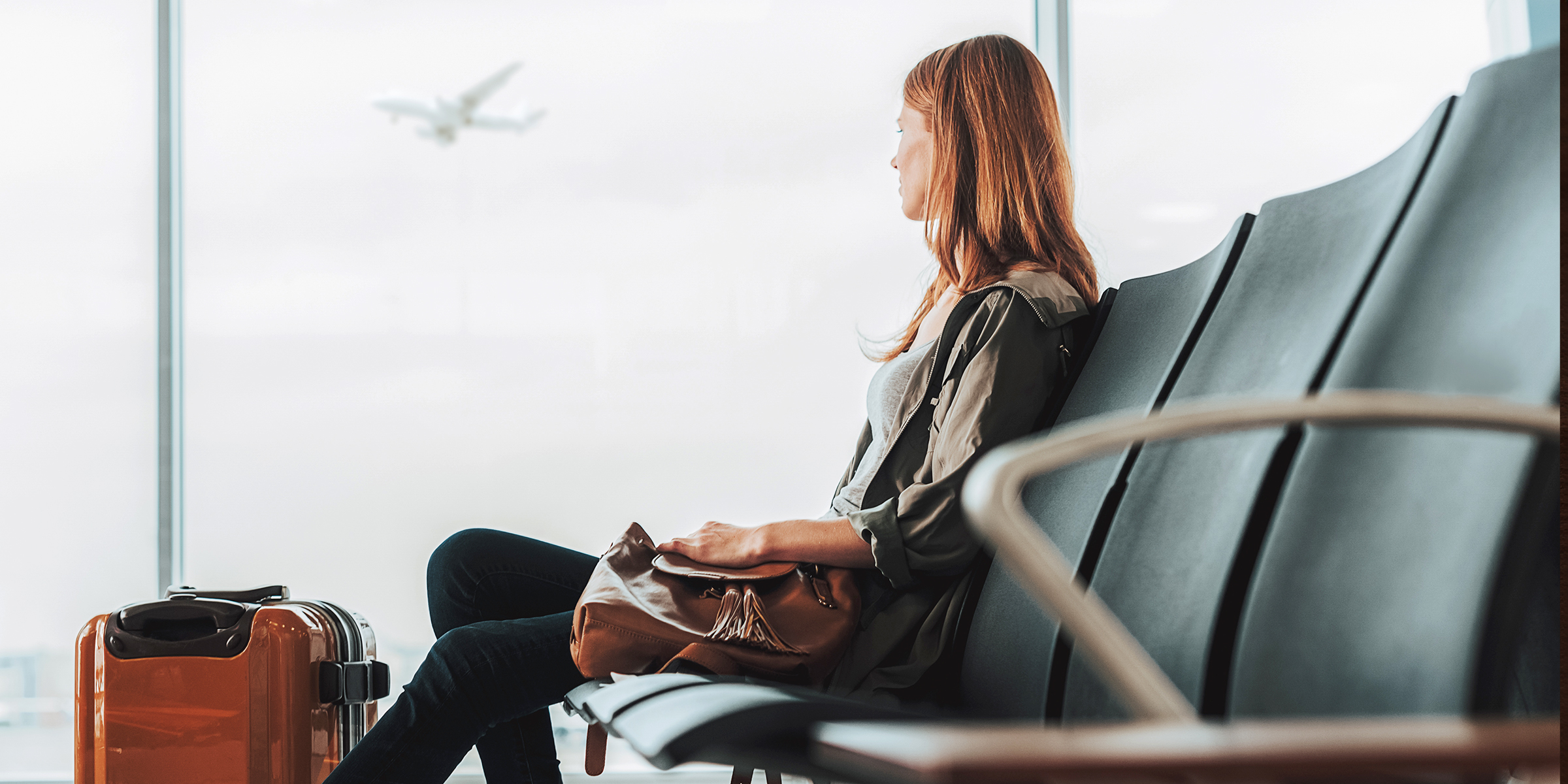 A woman in an airport | Source: Shutterstock