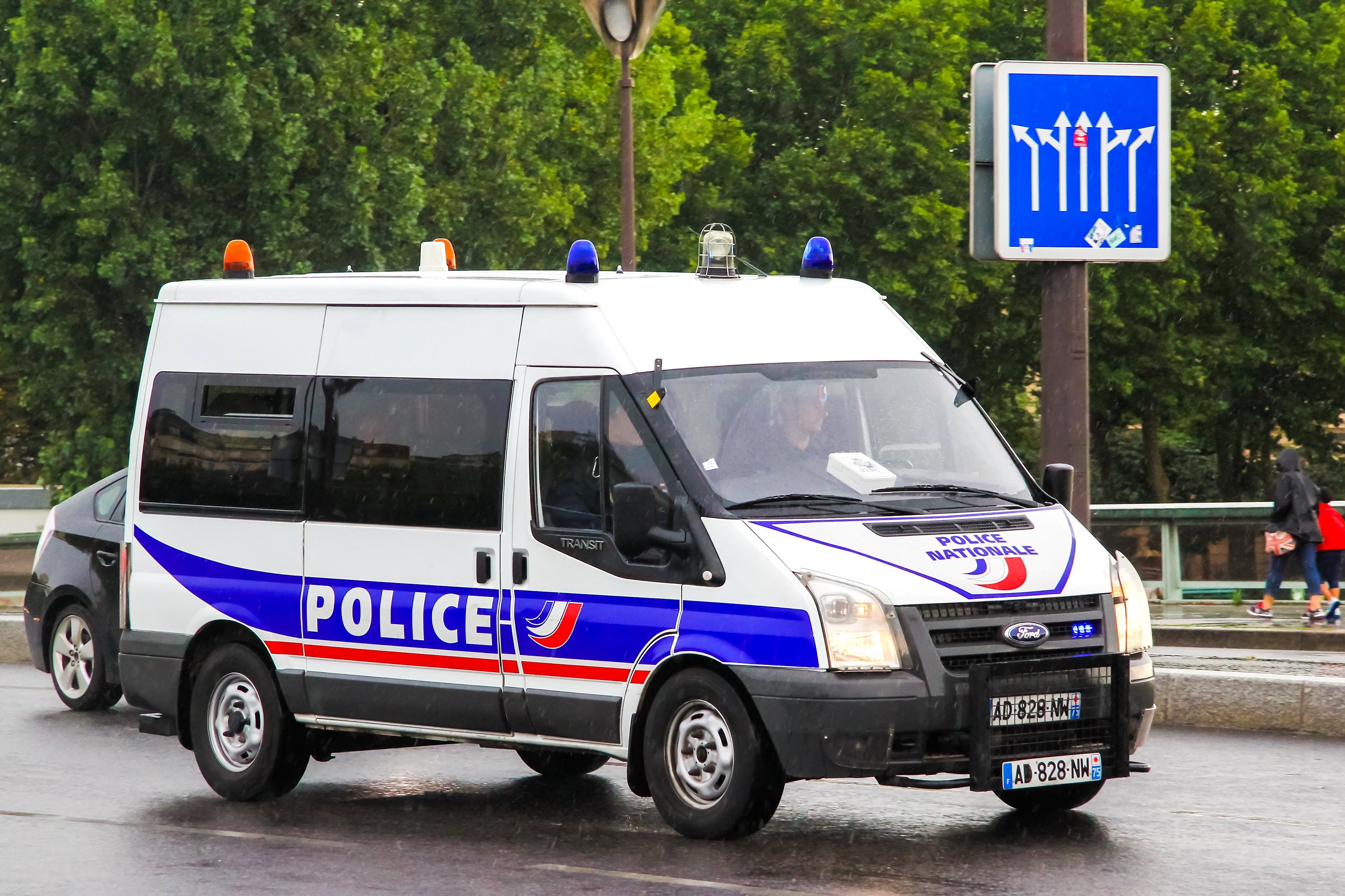 Une voiture de police. | Photo : Shutterstock
