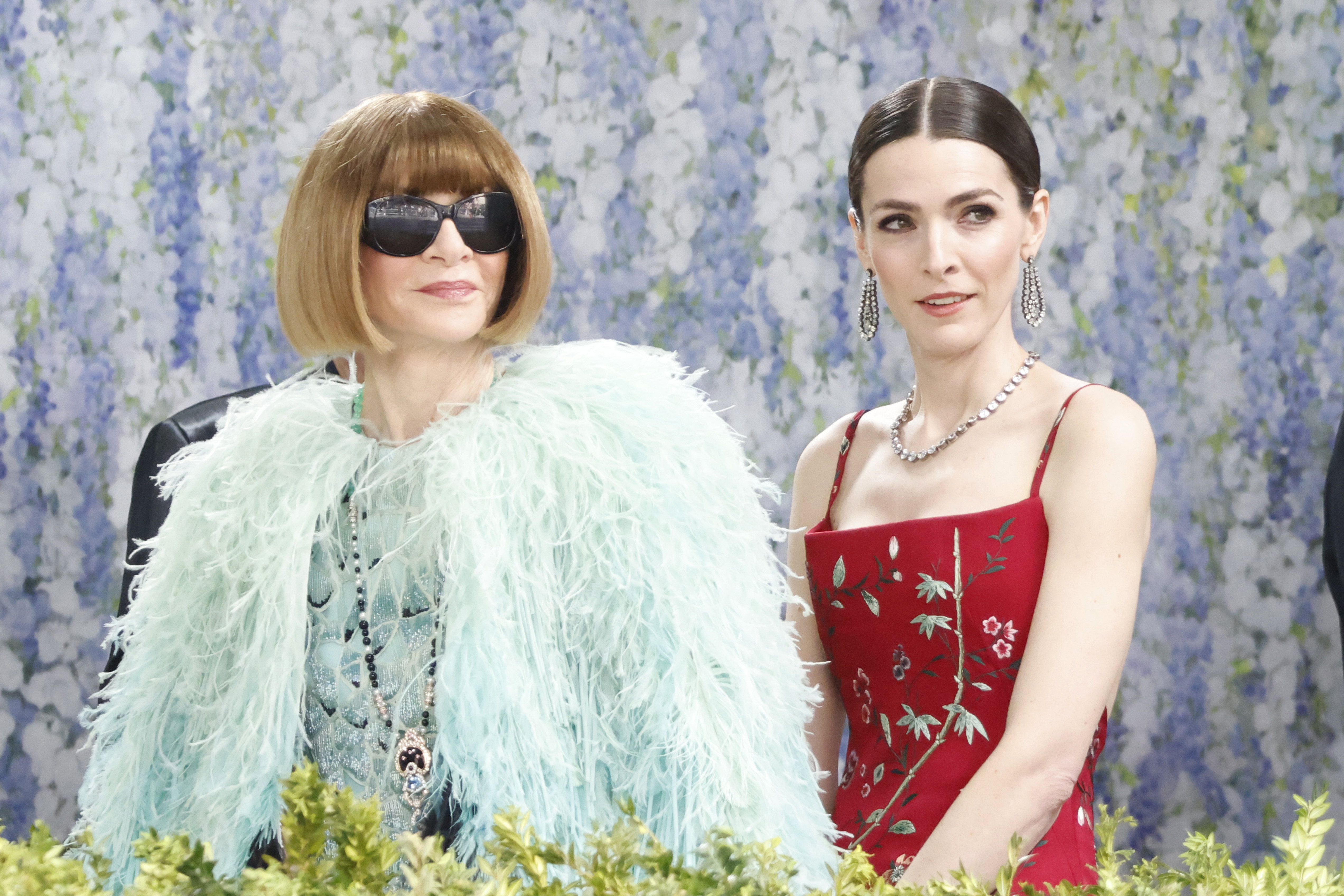 Anna Wintour and Bee Carrozzini attend The 2026 Met Gala Celebrating "Costume Art" at Metropolitan Museum of Art on May 4, 2026 in New York City | Source: Getty Images