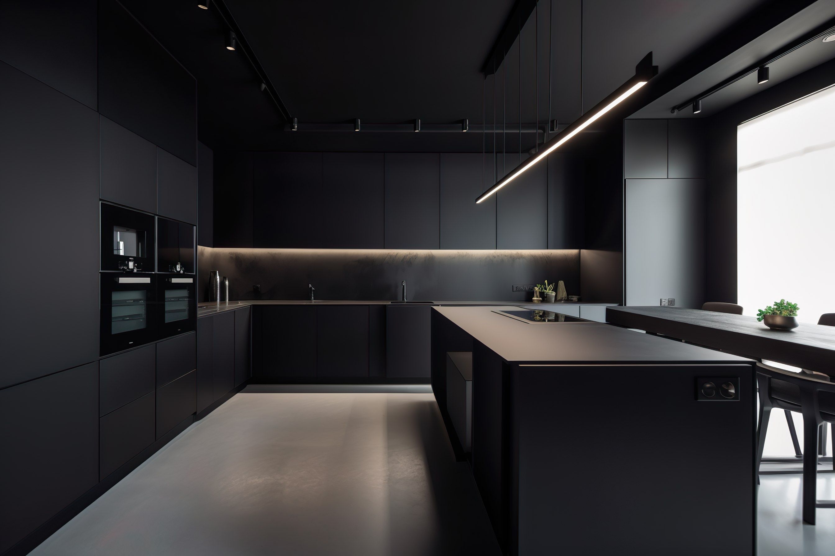 All black kitchen | Source: Shutterstock