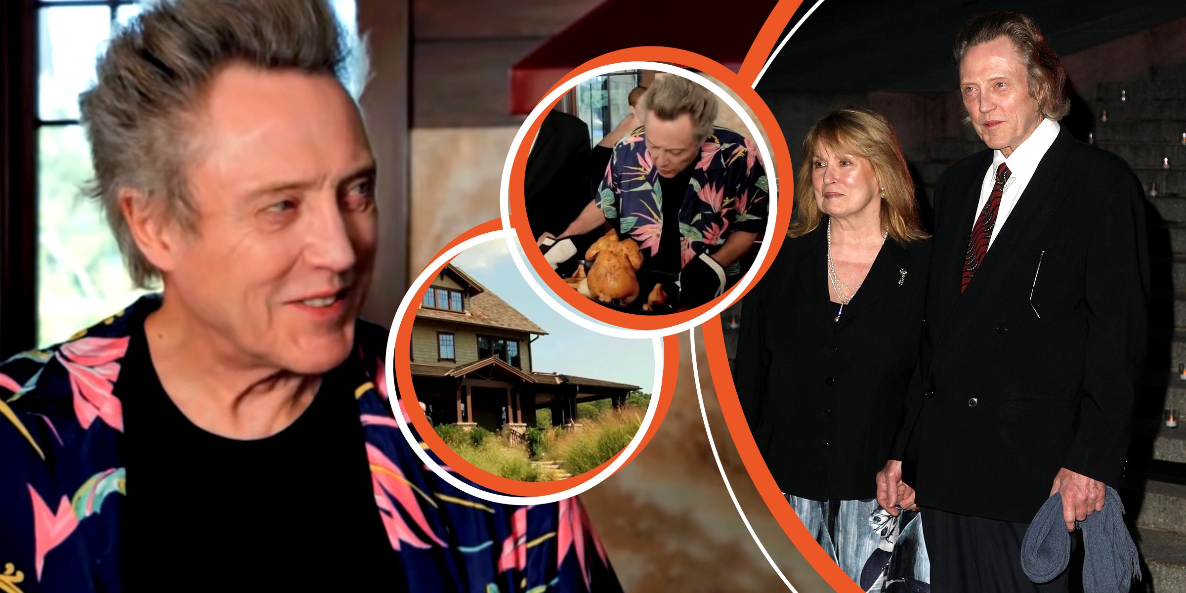 Christopher Walken | Georgianne and Christopher Walken | Christopher Walken | Christopher Walken's Connecticut home | Source: www.youtube.com/c/FunnyOrDie | Getty Images