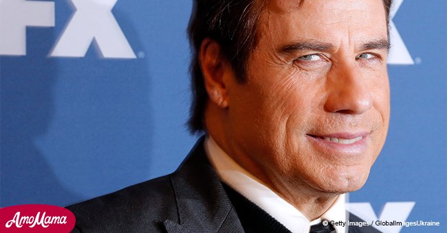 John Travolta attracted attention with new look during red carpet outing with family 