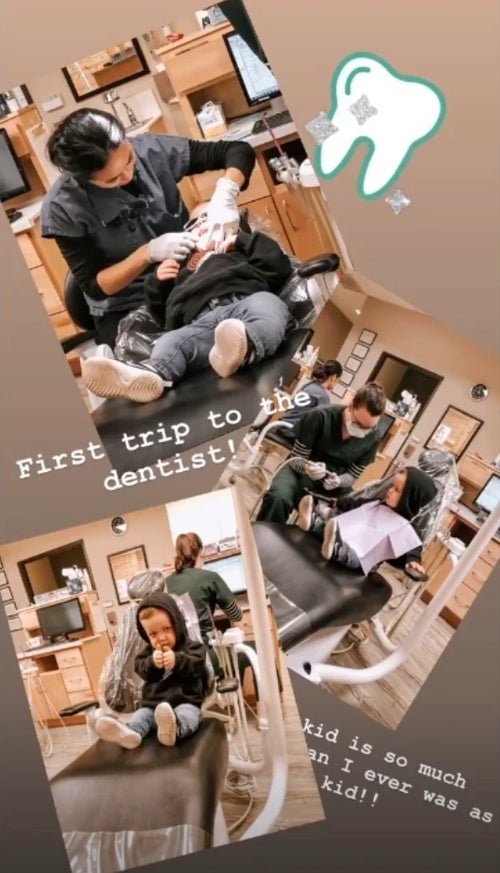 Tori Roloff shares her son's first visit to the dentist on instagram | Photo: Instagram/toriroloff