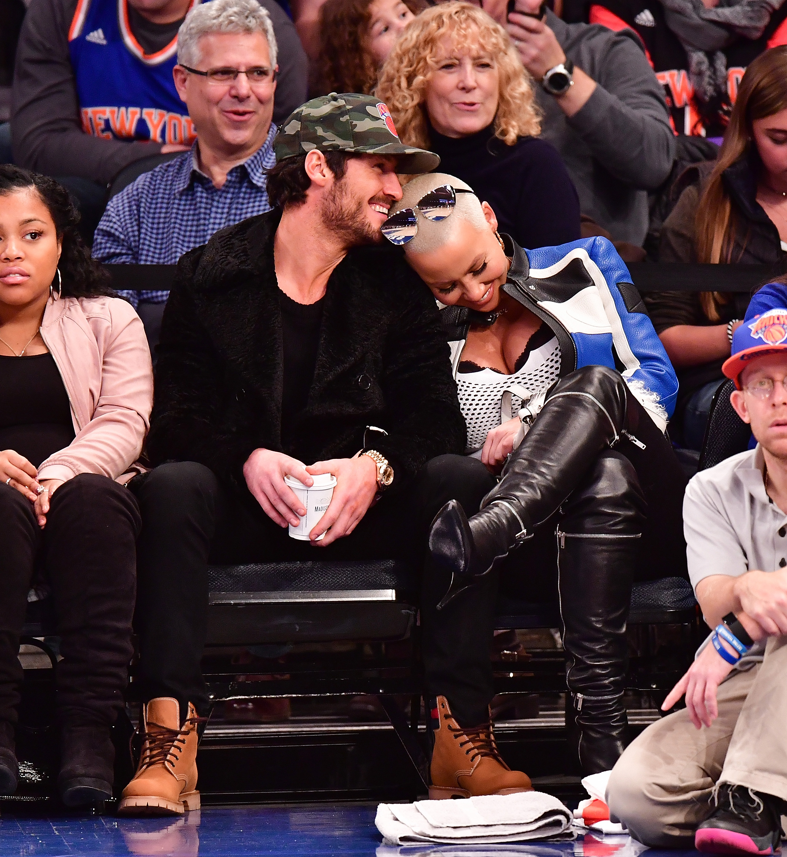 During their brief breakup, Chmerkovskiy was linked to model Amber Rose. | Source: Getty Images