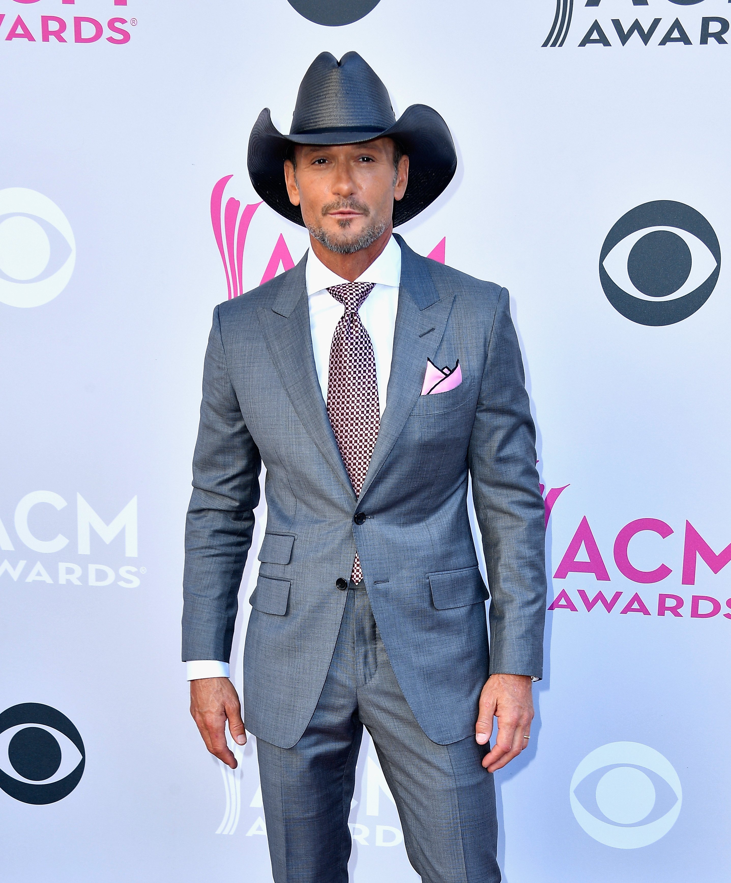 Tim McGraw attends the 52nd Academy Of Country Music Awards at Toshiba Plaza on April 2, 2017, in Las Vegas, Nevada. | Source: Getty Images.