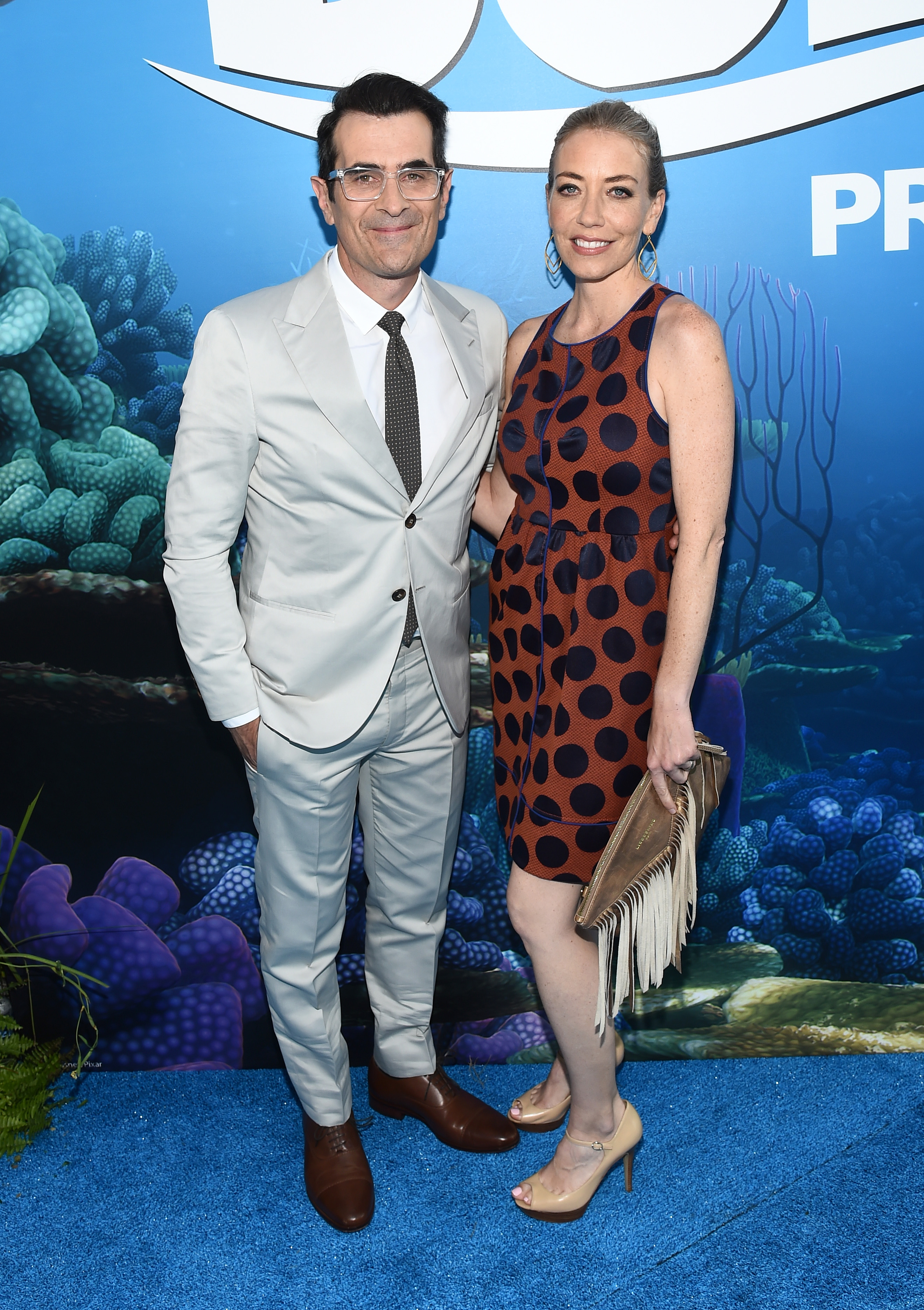 Ty and Holly Burrell at the "Finding Dory" film premiere in Los Angeles on June 8, 2016 | Source: Getty Images