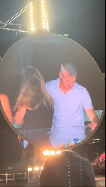 Andrew Byron and Kristin Cabot, from a post dated July 17, 2025 | Source: Tiktok/@instaagraace