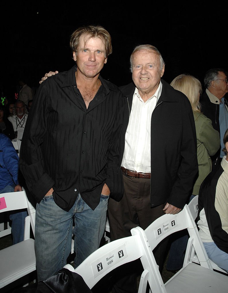 Nels Van Patten and Dick Van Patten attend Fight Night at the Playboy Mansion | Getty Images