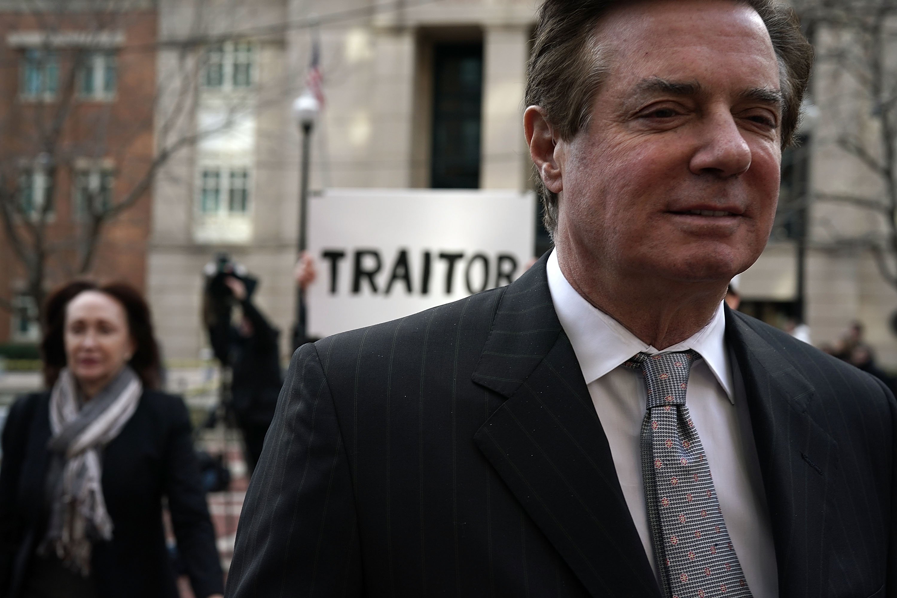 Paul Manafort leaving the Albert V. Bryan U.S. Courthouse in Alexandria, Virginia | Photo: Getty Images