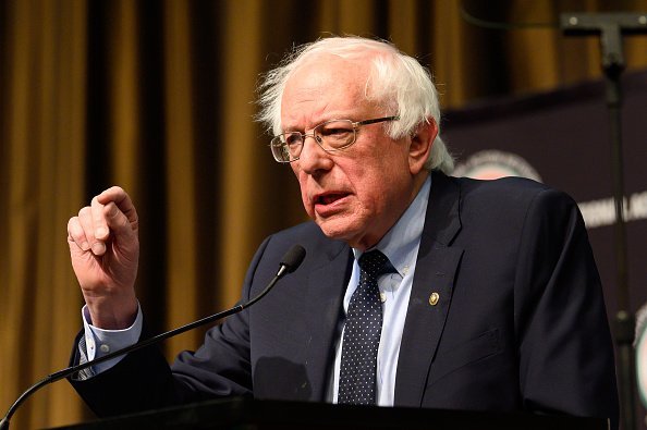 U.S. Senator Bernie Sanders at the National Action Network National convention in New York City | Photo: Getty Images