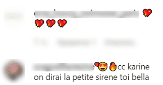 Commentaire des fans sur la photo de Karine Ferri | Photo : Instagram Commentaire des fans sur la photo de Karine Ferri | Photo : Instagram