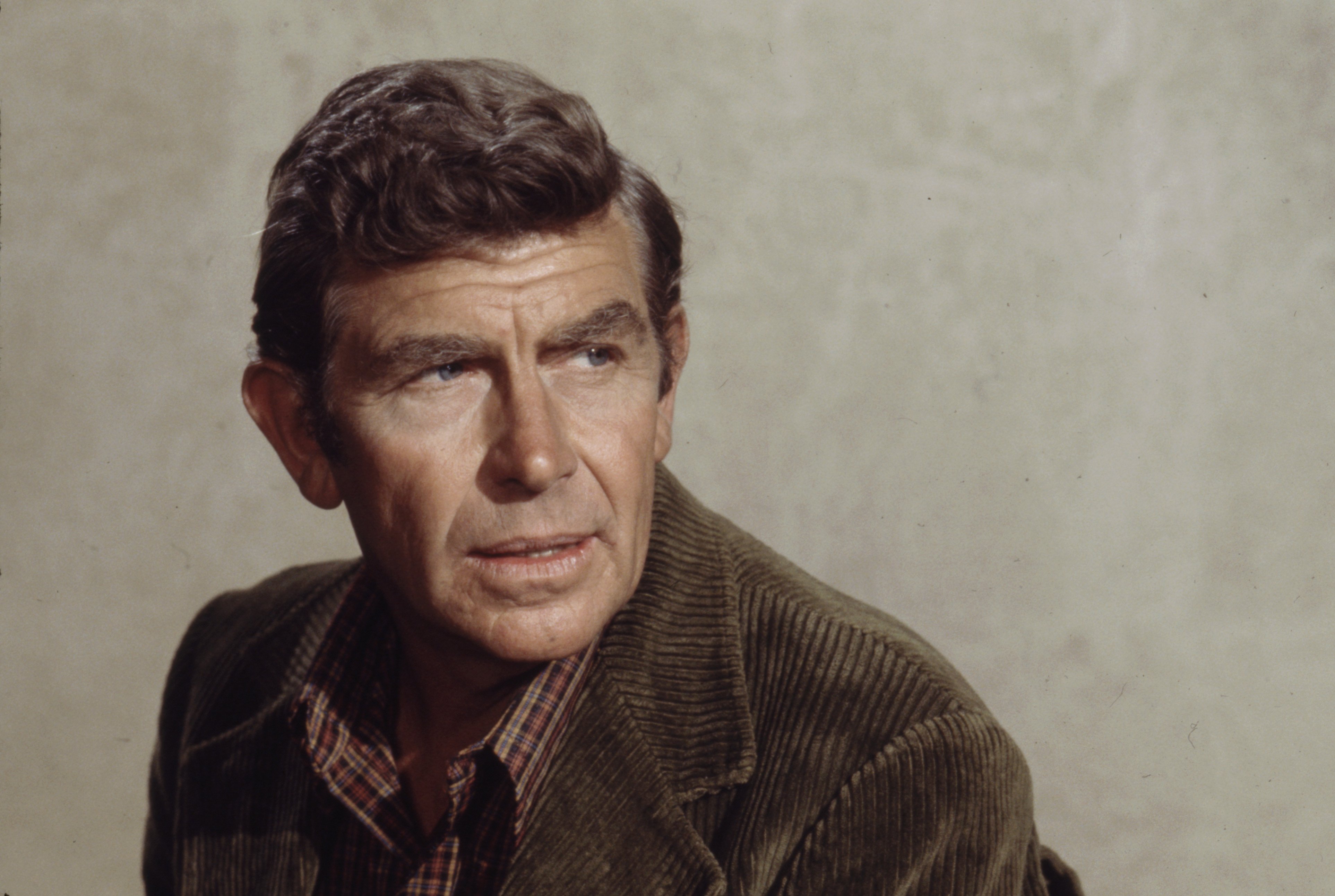 Andy Griffith promotional photo for the ABC tv movie "Winter Kill,". circa 1974. | Source: Getty Images
