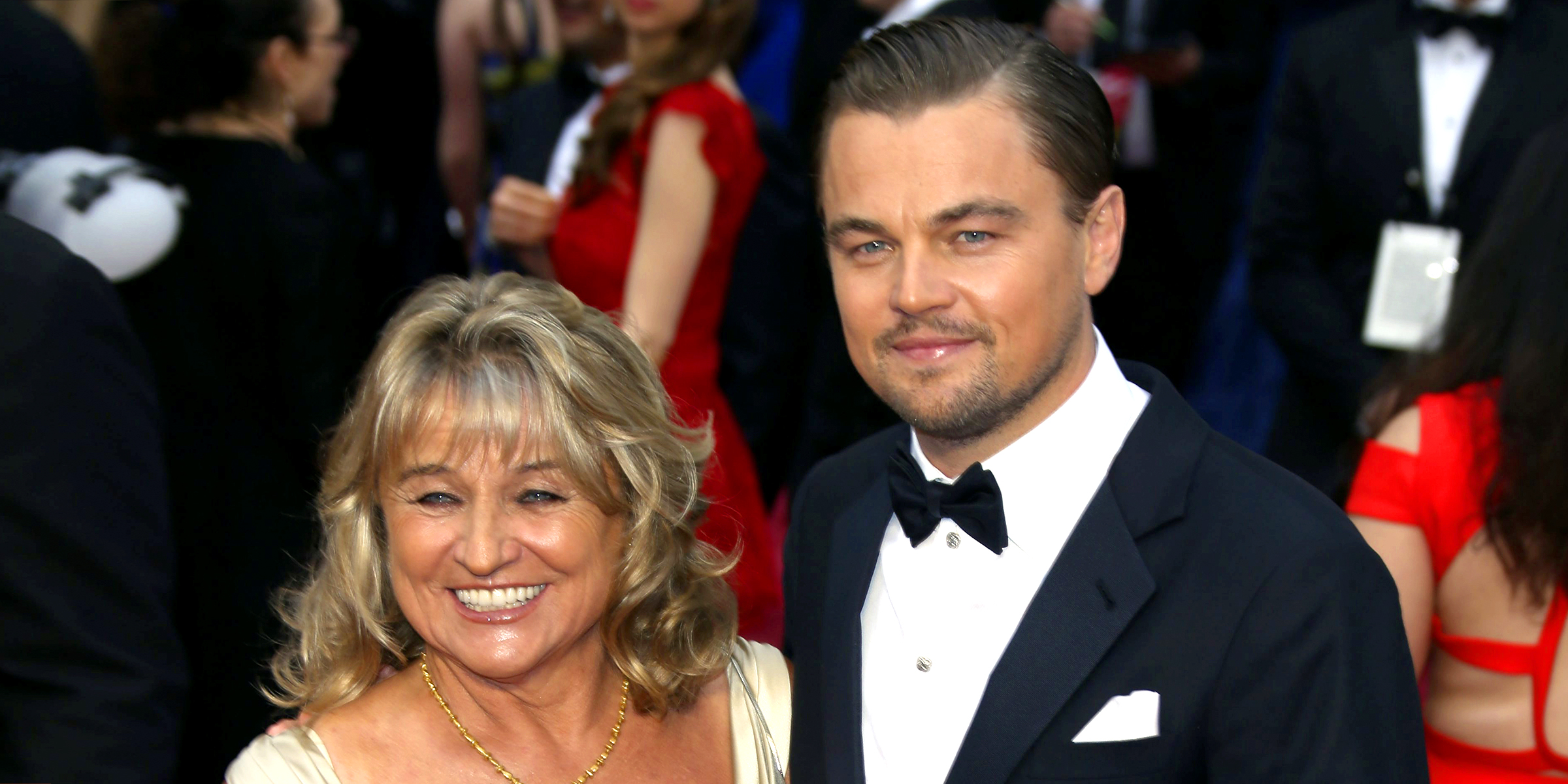 Leonardo DiCarprio und seine Mutter Irmelin Indenbirken | Quelle: Getty Images