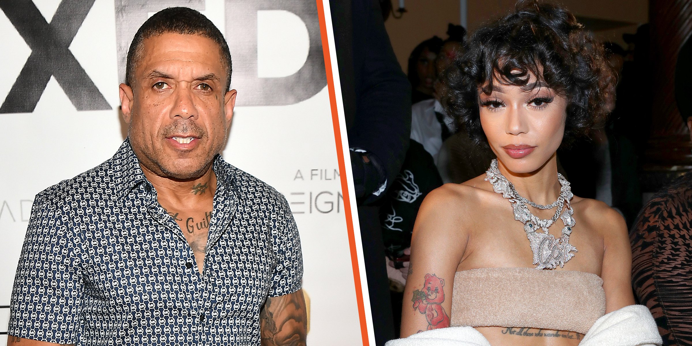 Ray Benzino and Coi Leray. | Source: Getty Images