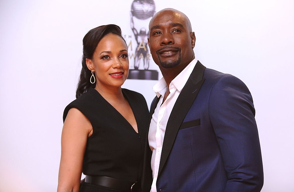 Morris Chestnut and wife Pam Byse attend the 47th NAACP Image Awards at Pasadena Civic Auditorium on February 5, 2016. | Photo: Getty Images