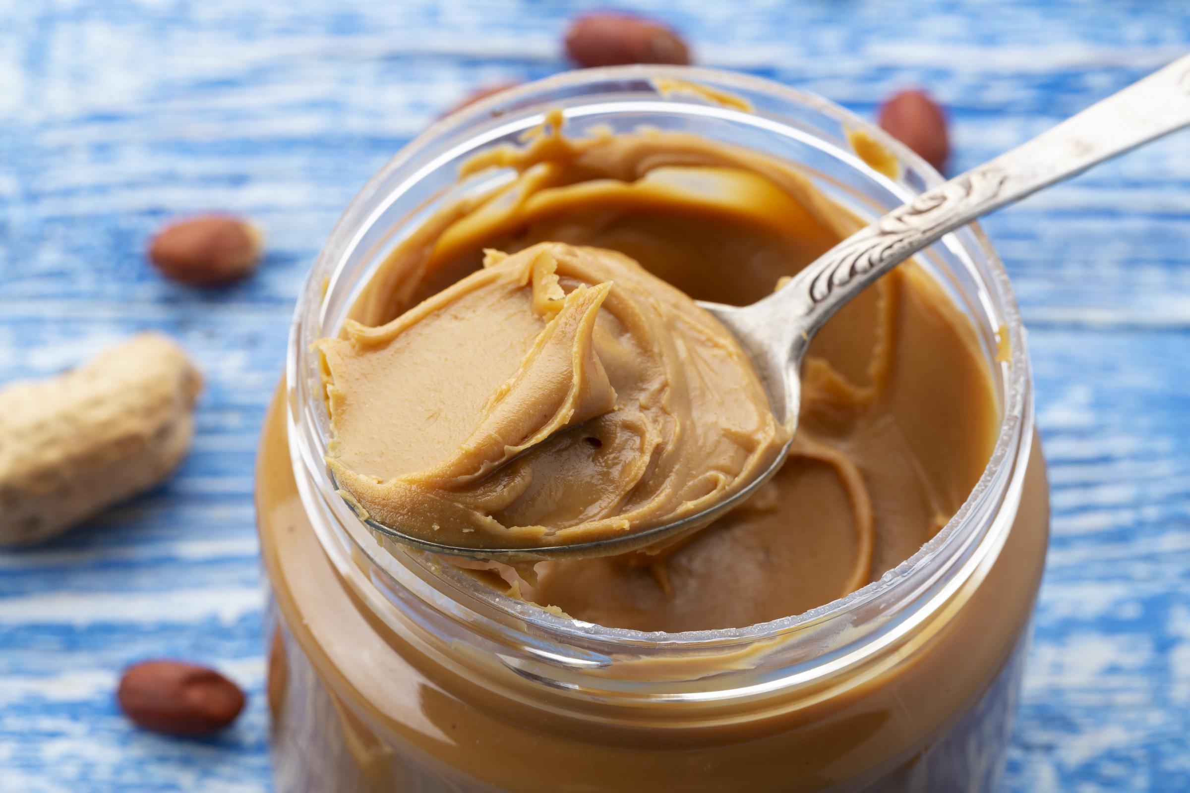 A jar of nut butter is pictured for illustration. Federal officials said the Bettergoods Pistachio Nut Butter recall is limited to one production lot, meaning no other Bettergoods pistachio butter products are affected. | Source: Getty Images