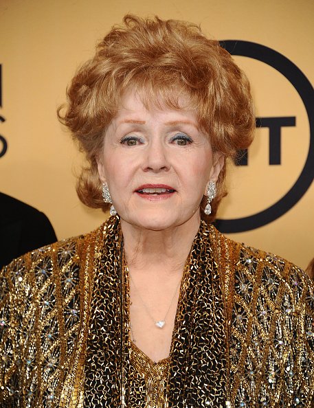 Debbie Reynolds at The Shrine Auditorium on January 25, 2015 in Los Angeles, California. | Photo: Getty Images