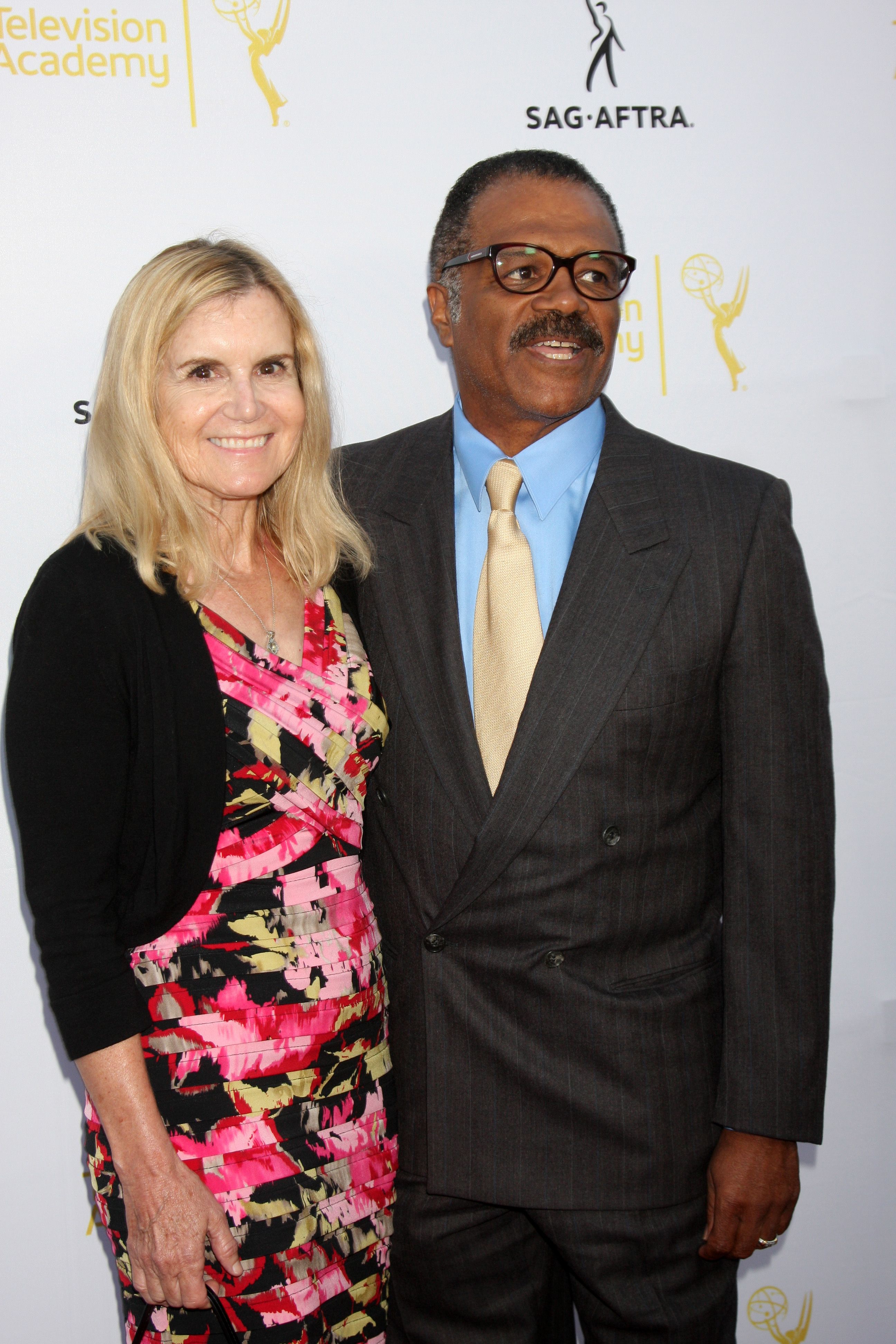 Mary Ley and Ted Lange at the Dynamic & Diverse: A 66th Emmy Awards Celebration of Diversity Event. | Source: Shutterstock