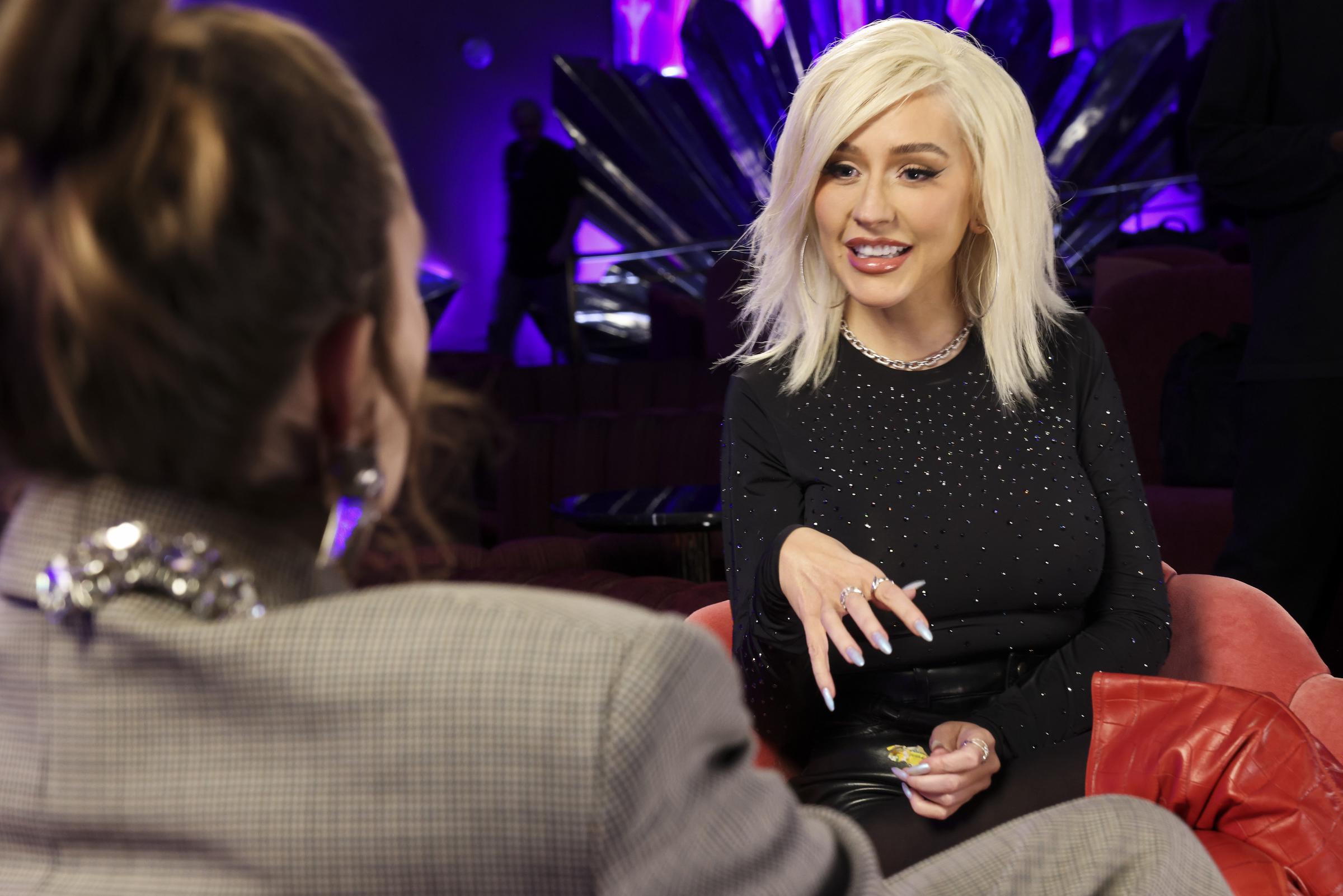 Authenticity remains a priority for Aguilera whenever she performs. She has said her facial expressions are essential because they help convey the emotion behind every song. | Source: Getty Images