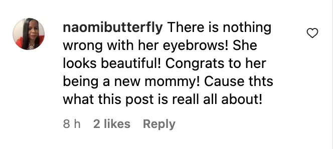 Fan comment dated November 2023 | Source: instagram.com/serenawilliams