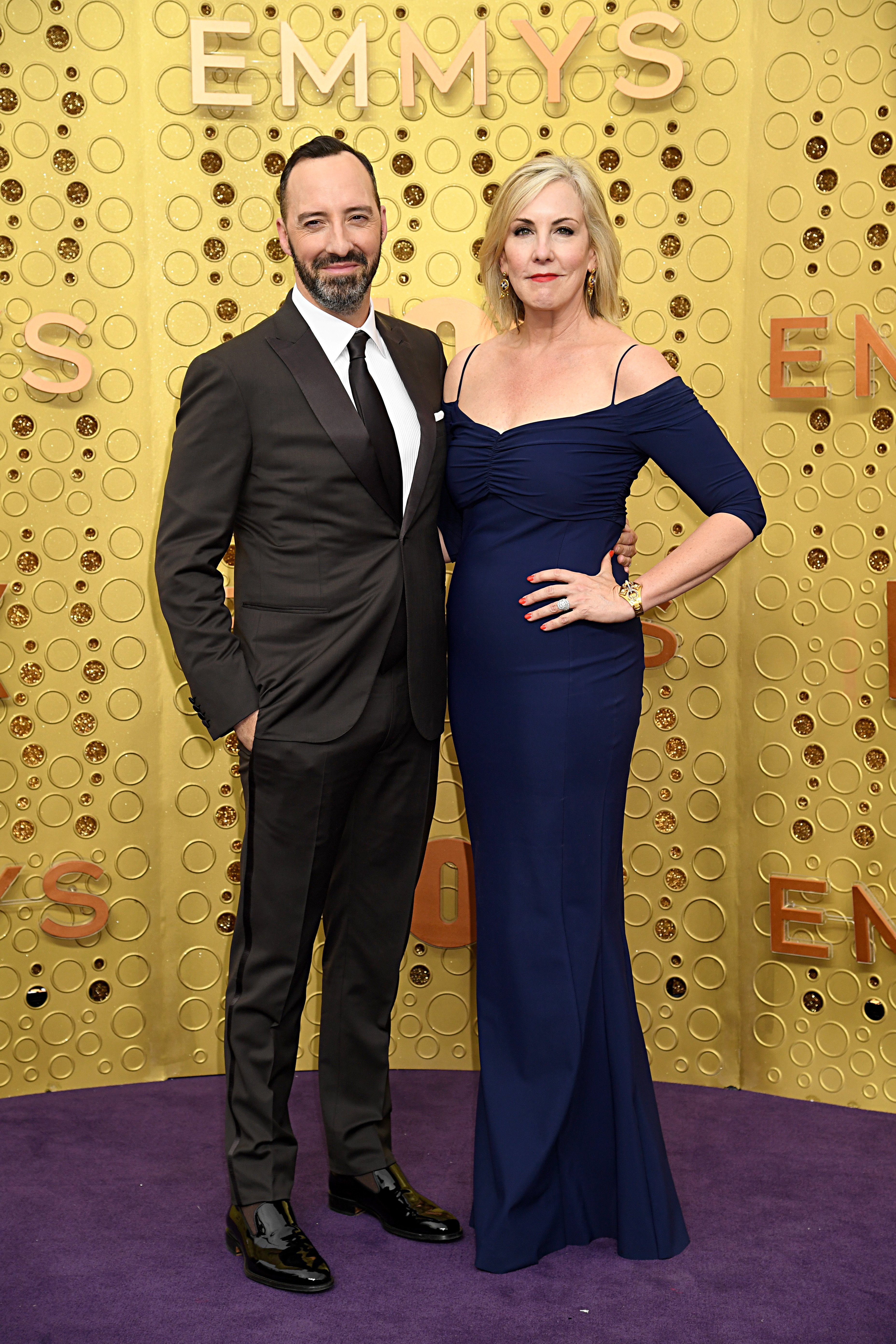 Tony Hale and his wife Martel Thompson on September 22, 2019 in Los Angeles, California | Source: Getty Images 