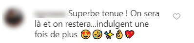 Commentaire des internautes sur la publication de Sophie. | Photo : Instagram