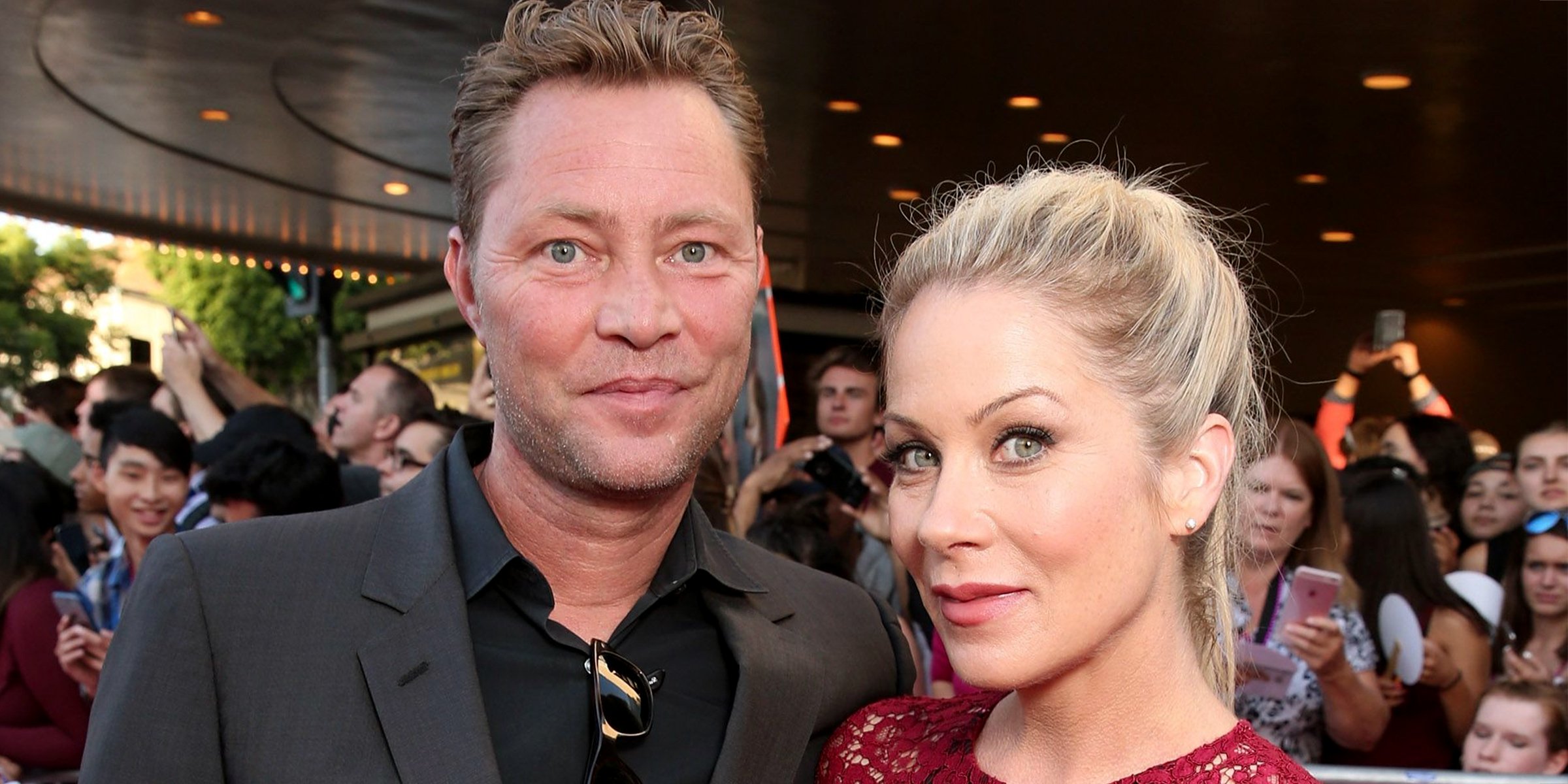 Christina Applegate and Martyn LeNoble | Source: Getty Images