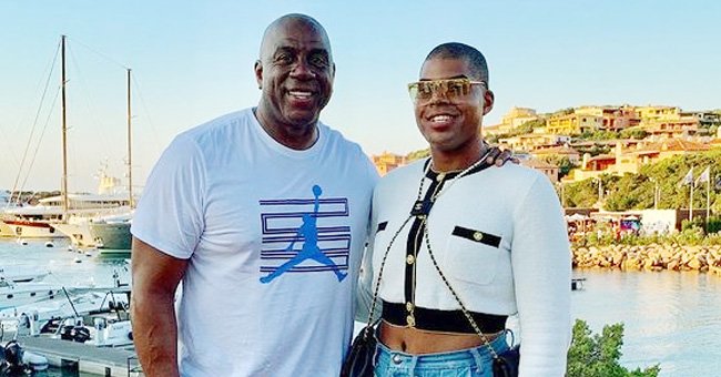 See Magic Johnson's Son Ej Flaunting Toned Thighs In Chanel Crop Top 