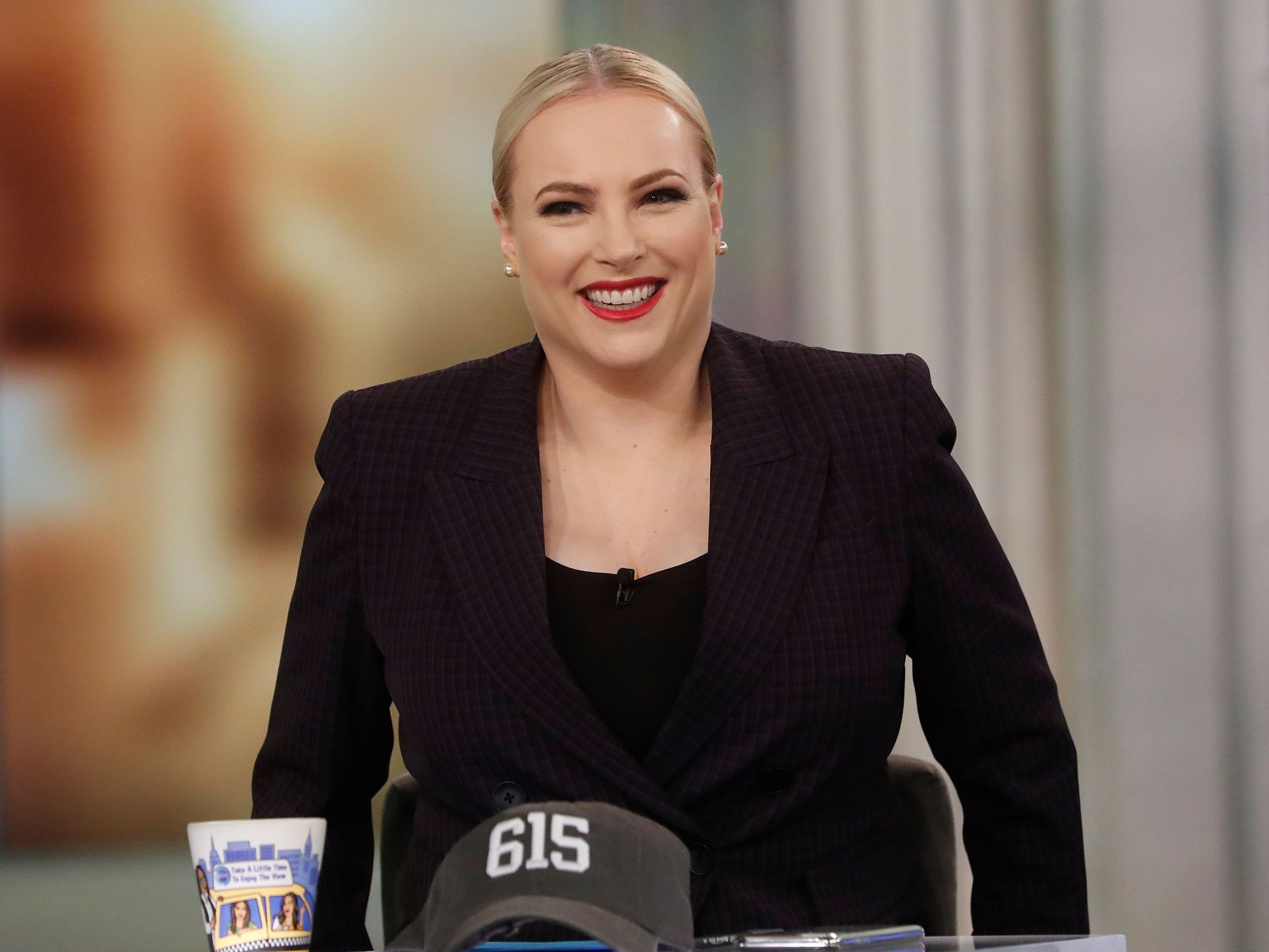 Meghan McCain on the set of "The View" on  March 11, 2020, at ABC's | Photo: Getty Images