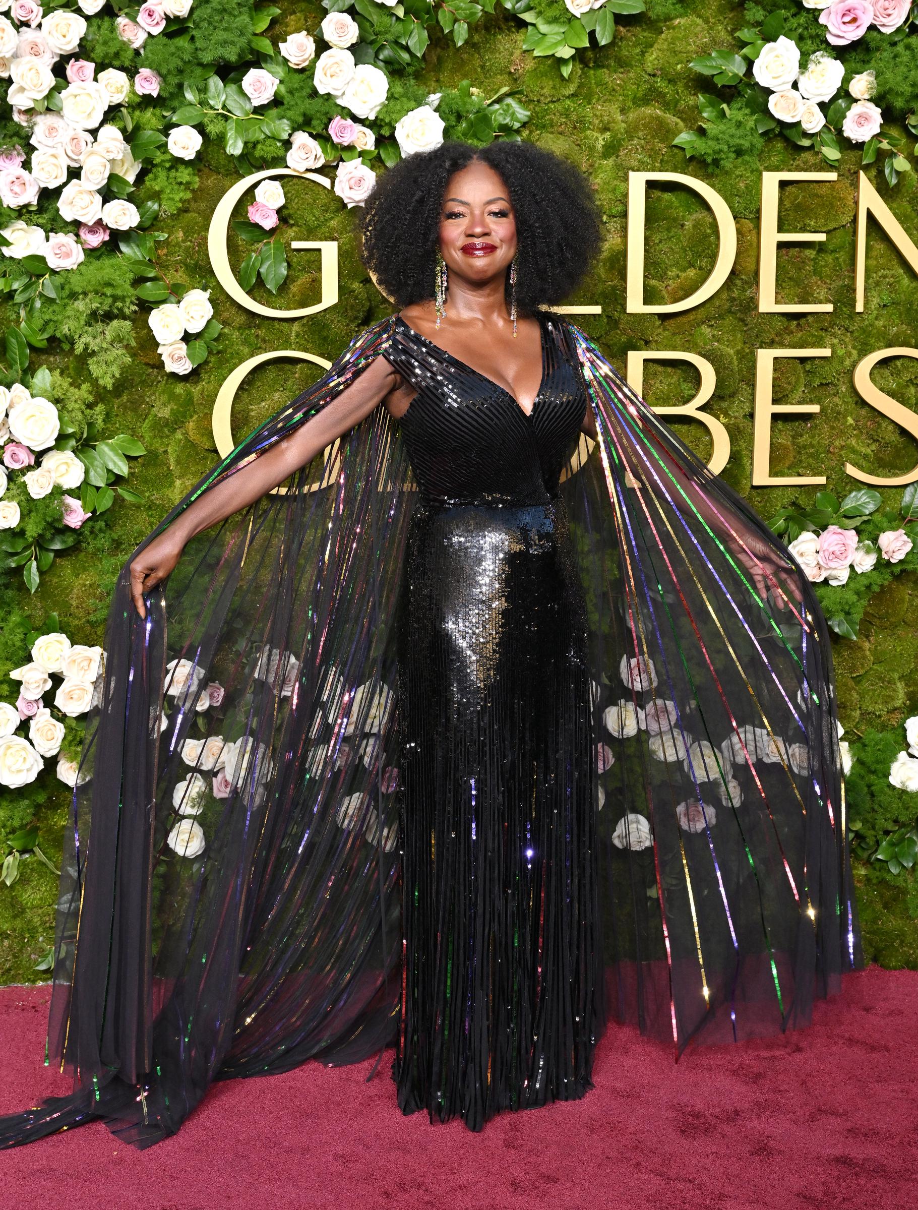 Viola Davis attends the 82nd Annual Golden Globe Awards at The Beverly Hilton on January 05, 2025 in Beverly Hills, California | Source: Getty Images